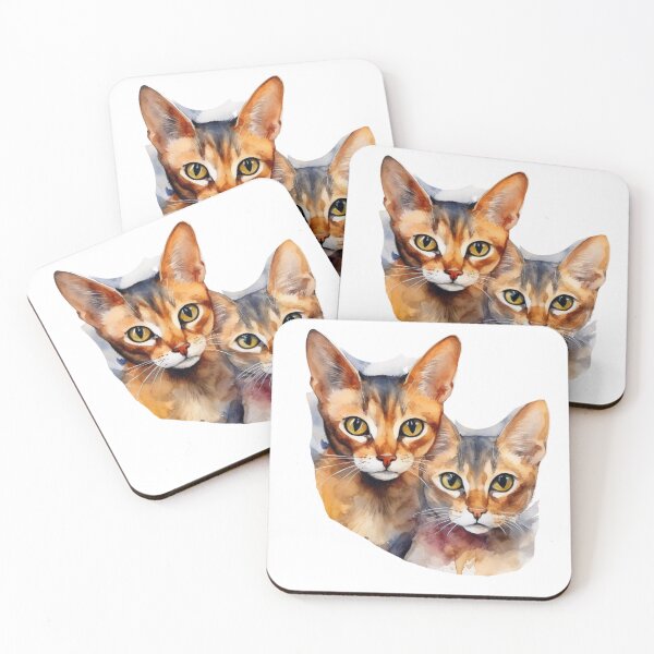 Item preview, Abyssinian cat  // Abyssinian cat cute design designed and sold by SMARTKIT  DESIGNAGENCY.