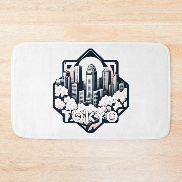 Item preview, Tokyo Metropolis Emblem - Cityscape with Cherry Blossoms designed and sold by RyanBelandres.