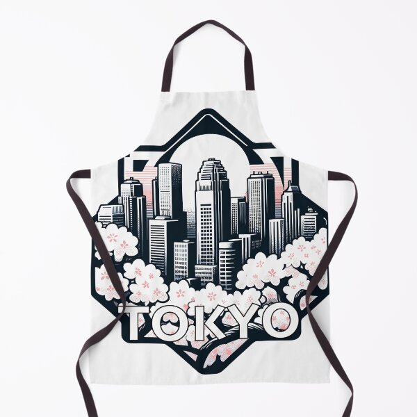 Item preview, Tokyo Metropolis Emblem - Cityscape with Cherry Blossoms designed and sold by RyanBelandres.