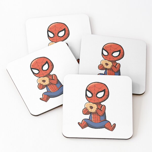Item preview, Baby Spider Bagel Break - Trendy Hilarious Comic Spider Art Eating Food Meme Cartoon Costume designed and sold by SpideyUniverse.