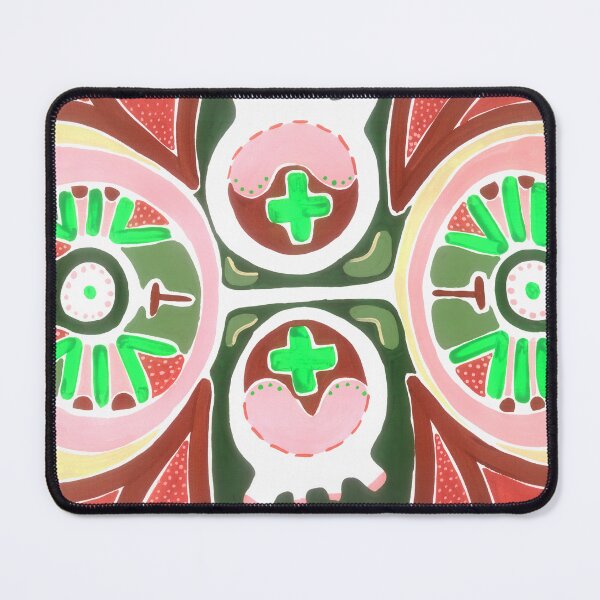 Item preview, Bright colorful geometric pattern designed and sold by irusca_ artworks.