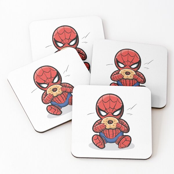 Item preview, Baby Spider Bagel Break - Trendy Hilarious Comic Spider Art Eating Food Meme Cartoon Costume designed and sold by SpideyUniverse.