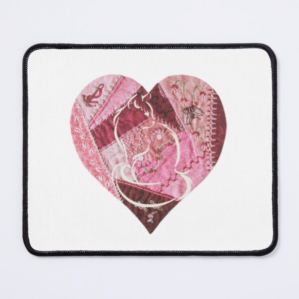 Item preview, Heart shaped cat quilt designed and sold by ChefOCreations.