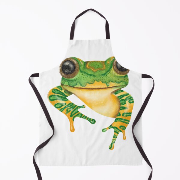 Item preview, Green baby tree frog sticker designed and sold by katherineshekk.