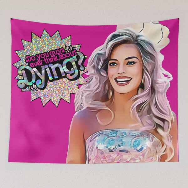 Item preview, Think About Dying designed and sold by Smile More Art Store ⭐️⭐️⭐️⭐️⭐️.