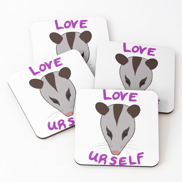 Artikelvorschau, Liebe dich selbst Opossum entworfen und verkauft von ashstash.