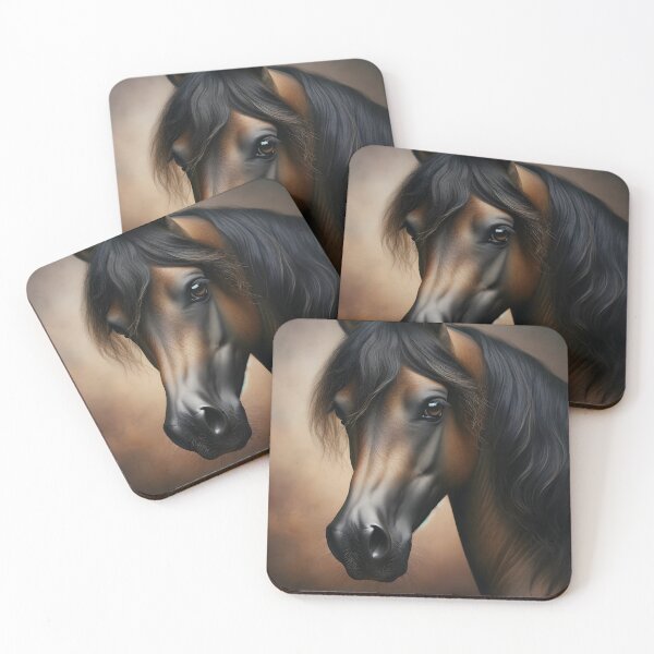 Item preview, Arabian horse portrait designed and sold by Truck Stop One.