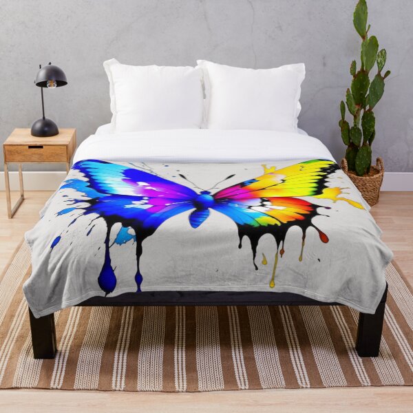 Item preview, Salpicaduras de color Mariposa designed and sold by MirucaDesign.