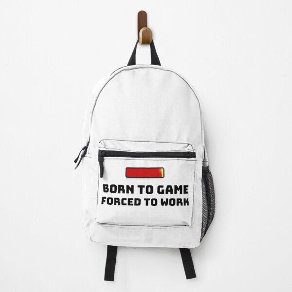 Item preview, Born to Game Forced to Work designed and sold by InPrintsbyJeff.