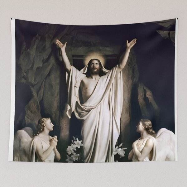 Item preview, Resurrection of Christ artwork by Carl Bloch designed and sold by special-artist.