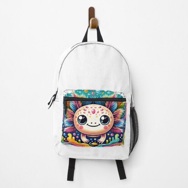Item preview, Cheerful Axolotl Adventure designed and sold by FixedBugs.