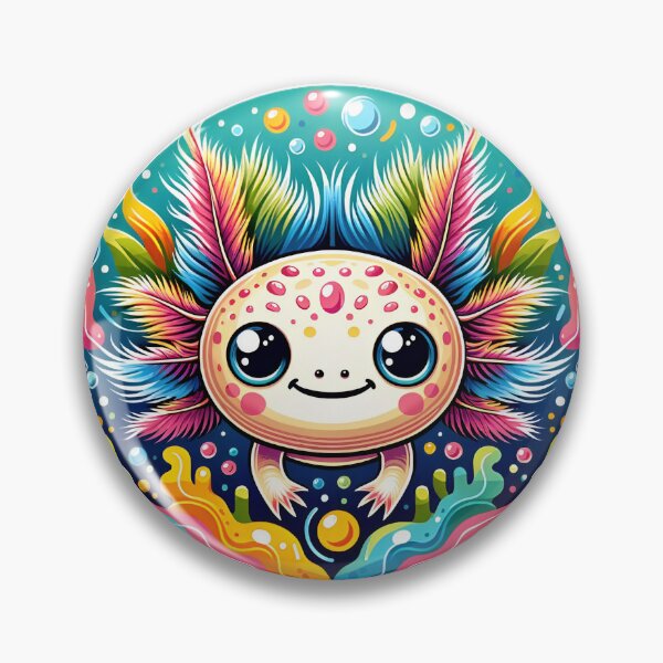 Item preview, Cheerful Axolotl Adventure designed and sold by FixedBugs.