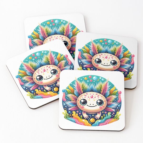 Item preview, Cheerful Axolotl Adventure designed and sold by FixedBugs.