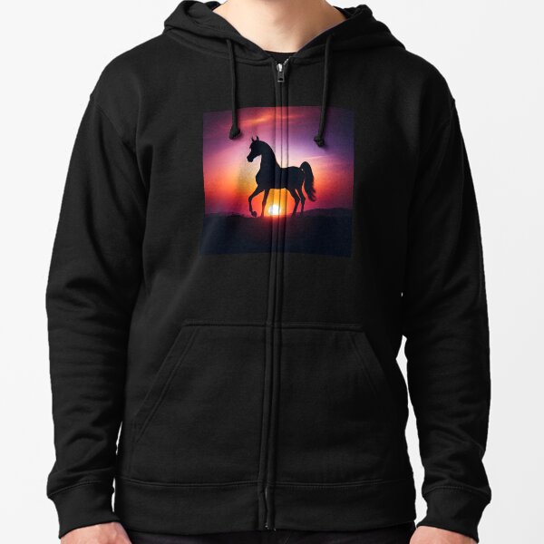 Item preview, Arabian horse Sunset silhouette designed and sold by Truck Stop One.