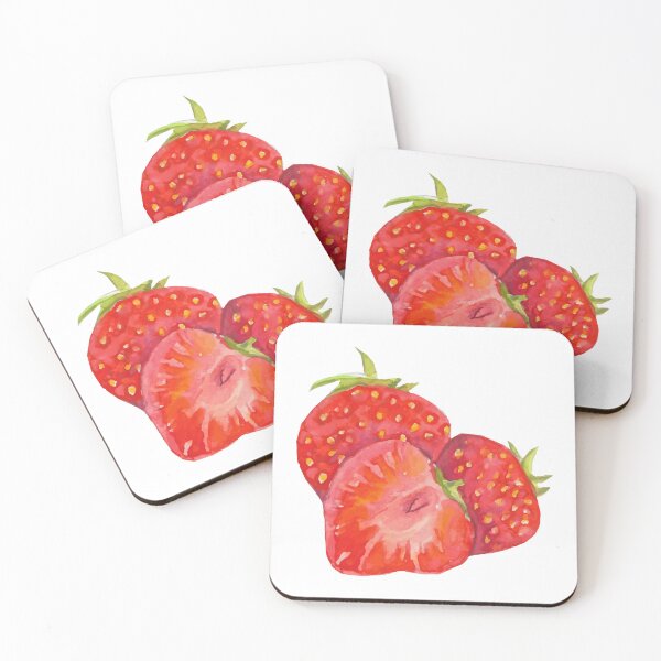 Item preview, Strawberry sticker designed and sold by katherineshekk.