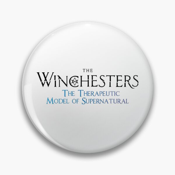 Item preview, The Winchesters: The Therapeutic Model of Supernatural (Black) designed and sold by TheFangirlBiz.