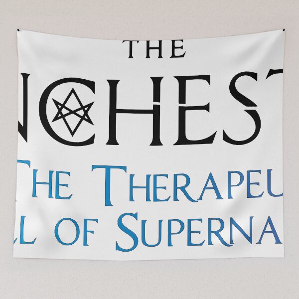 Item preview, The Winchesters: The Therapeutic Model of Supernatural (Black) designed and sold by TheFangirlBiz.