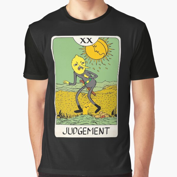 Item preview, Lemongrab - Tarotkarte - Urteil designed and sold by thelastwords.