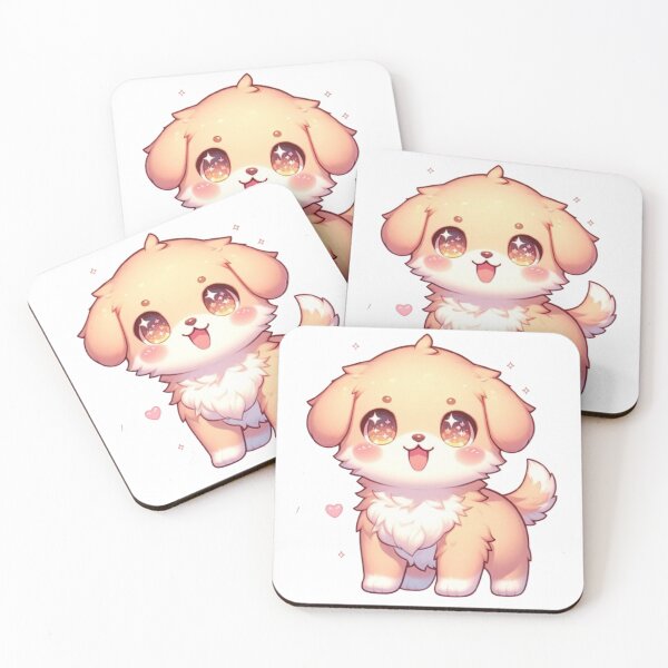 Item preview, Expressive and Joyful Kawaii Puppy designed and sold by lAnJefurtifeu.