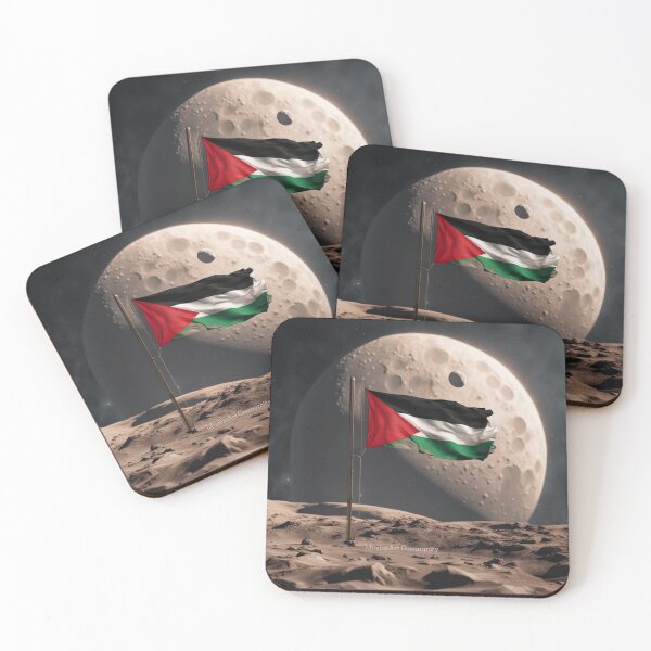 Item preview, Palestine And The Moon designed and sold by IslamicArt-.