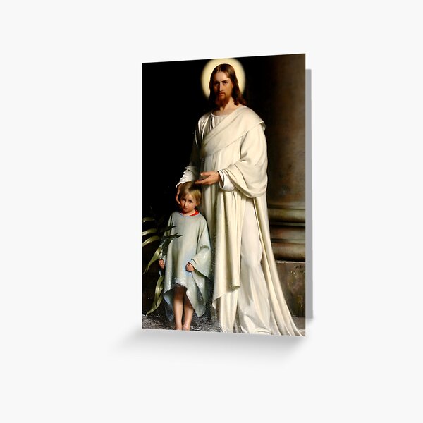 Item preview, Christ and Child Carl Bloch designed and sold by special-artist.