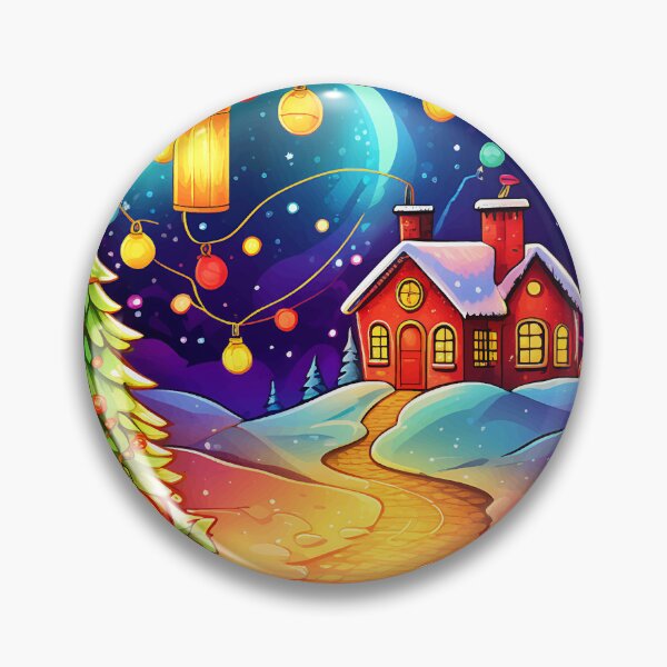 Item preview, Festive Glow: Christmas Lights Sticker Set designed and sold by Attire mukashaf.