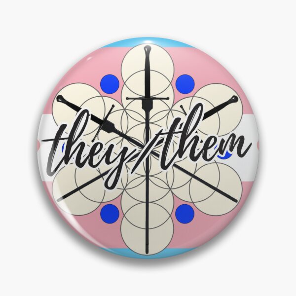 Artikelvorschau, DSHF Trans Pride THEM/THEM entworfen und verkauft von DSHFLongsword.