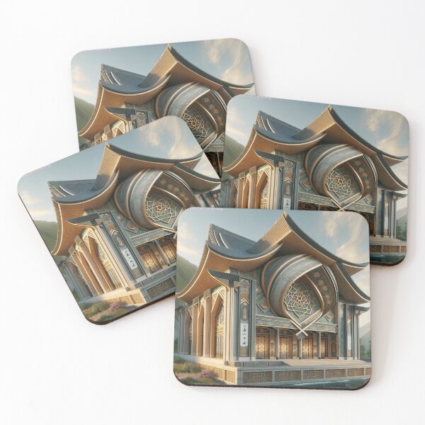 Item preview, Masjid In Japan designed and sold by IslamicArt-.