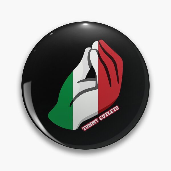 Item preview, Tommy Cutlets Italian Hand, Italian Flag (2) designed and sold by mercadolilian.