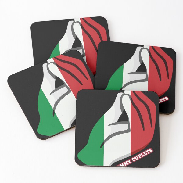 Item preview, Tommy Cutlets Italian Hand, Italian Flag (2) designed and sold by mercadolilian.