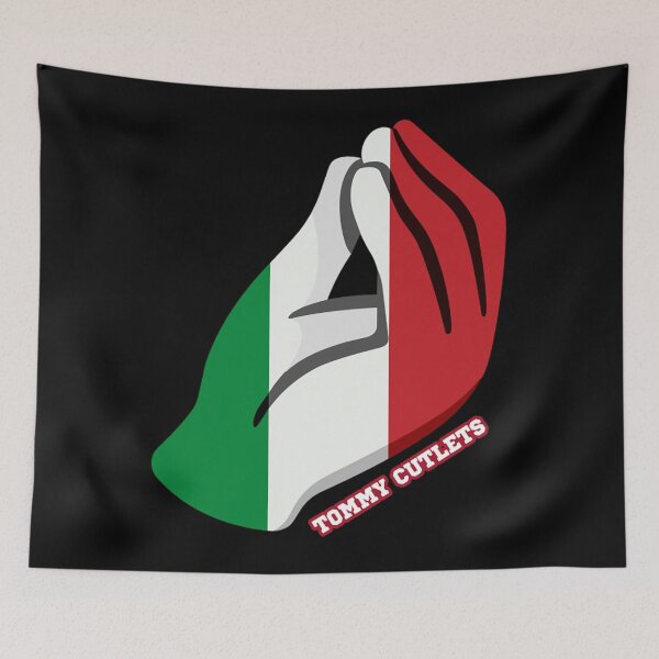 Item preview, Tommy Cutlets Italian Hand, Italian Flag (2) designed and sold by mercadolilian.