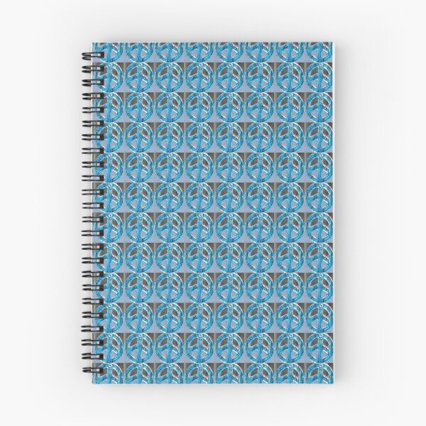 Item preview, Sparkling Blue Peace Sign Pattern designed and sold by GHmom.