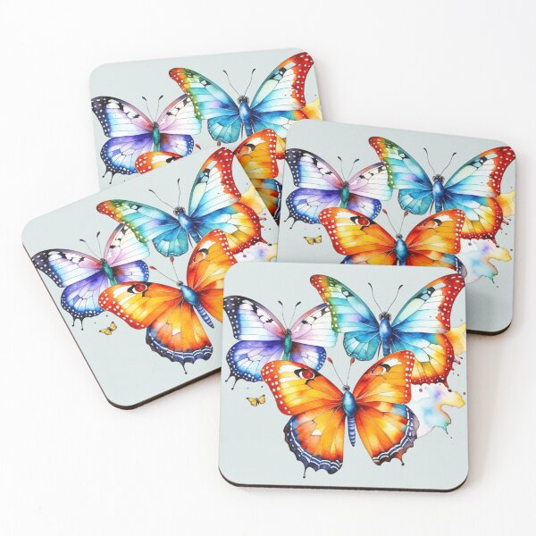 Item preview, Watercolor Butterflies designed and sold by MirucaDesign.