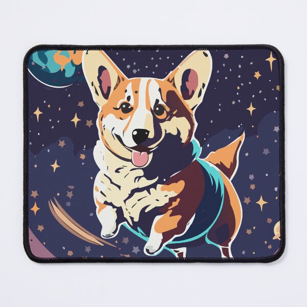 Item preview, Vintage Cosmos Corgi designed and sold by Corgi-at-night.
