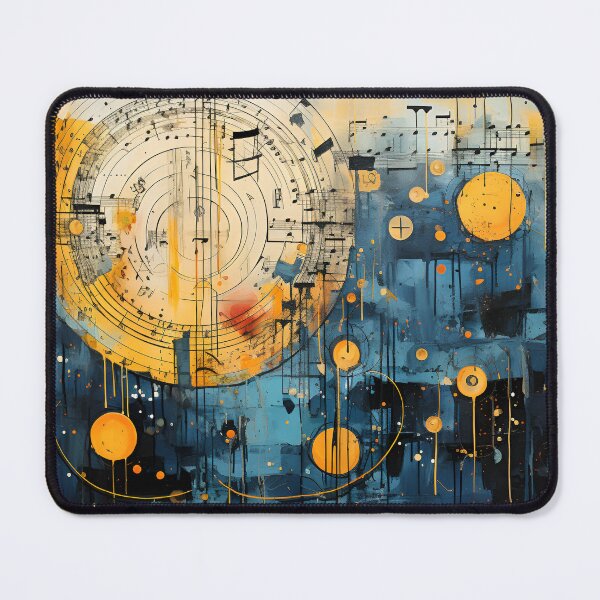 Item preview, Abstract art music sheet print designed and sold by dcrc.