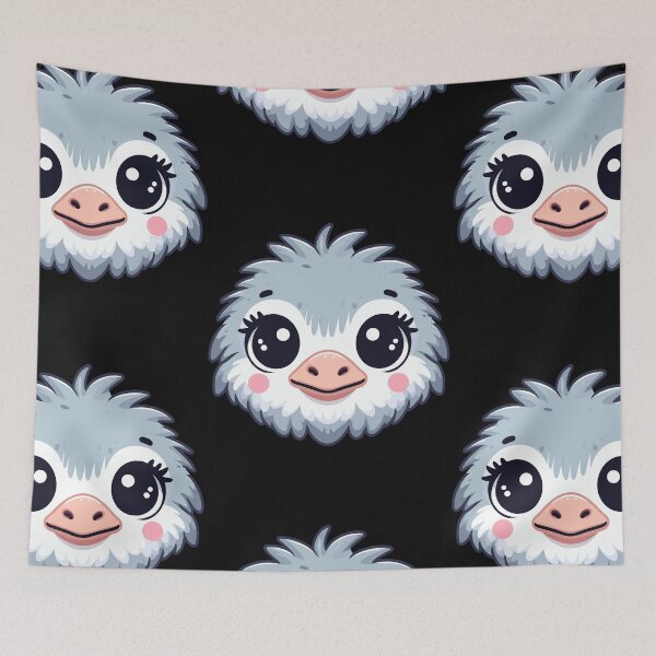 Item preview, Emu Portrait designed and sold by ArtfulWeave.