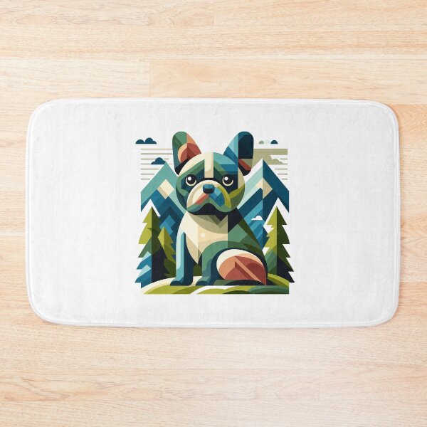 Item preview, French bulldog hiking designed and sold by CogniCraft.