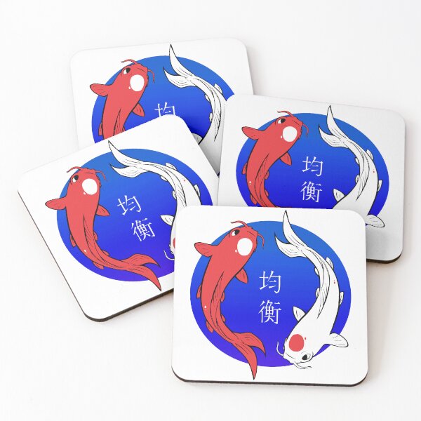 Item preview, Japanese Yin-yang Fish - Blue Edition designed and sold by Israelbeck7.