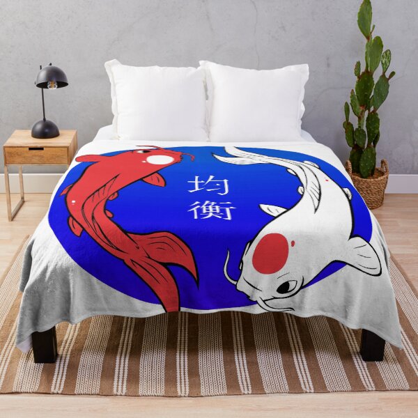 Item preview, Japanese Yin-yang Fish - Blue Edition designed and sold by Israelbeck7.