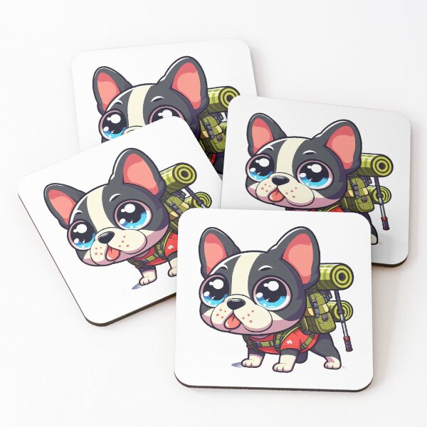 Item preview, French bulldog hiking designed and sold by CogniCraft.