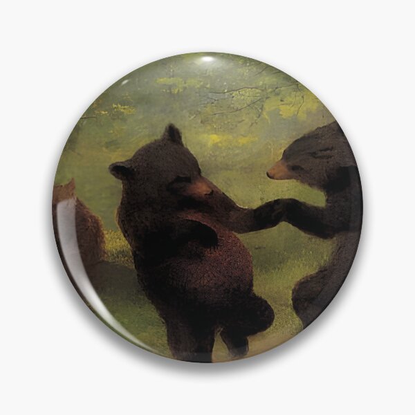 Item preview, The Bear Dance Oil Painting  - by William Holbrook Beard | Dancing-bears designed and sold by ScrappinSal.
