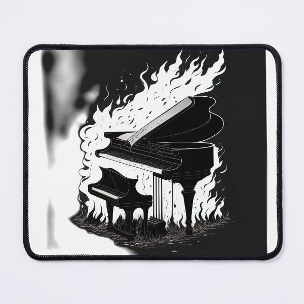 Item preview, THE BURNING SOUND OF THE PIANO designed and sold by FINCAN1.