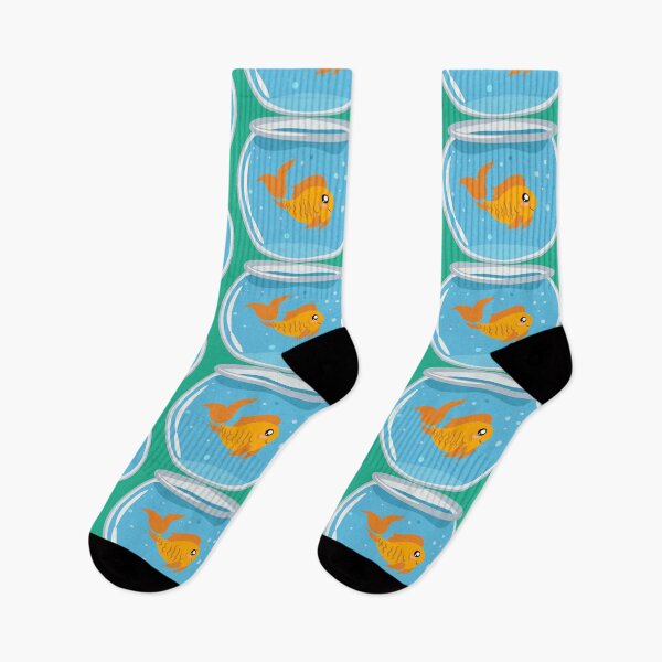 Item preview,  cute goldfish in fish tank designed and sold by yessebel.