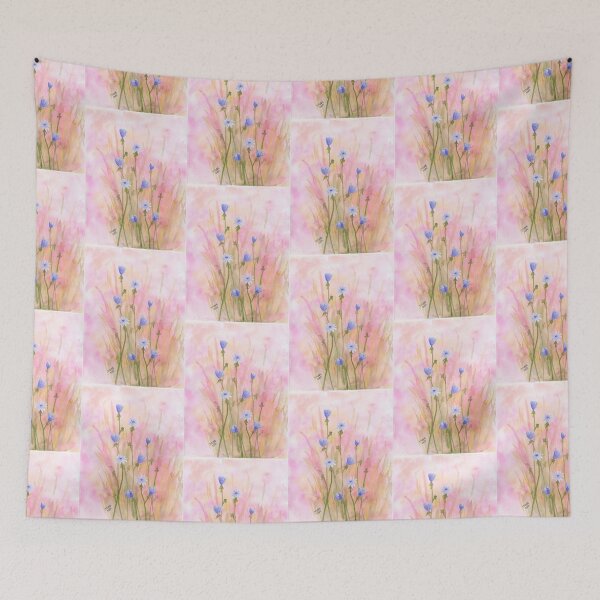Item preview, Chicory Blue-Pink designed and sold by Taphath Foose.