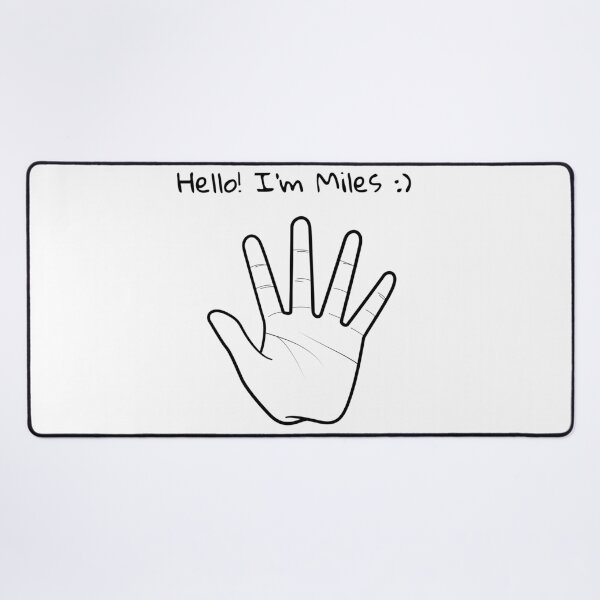 Item preview, Hello I'm Miles my name funny boy cute designed and sold by STRAVOY.