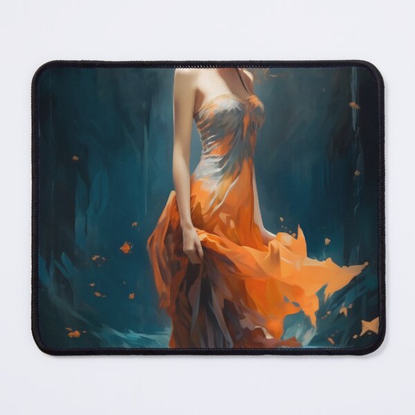 Item preview, Serene Drift: A Dance with the Tides in Autumnal Grace designed and sold by oanaunciuleanu.