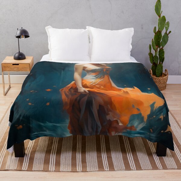 Item preview, Serene Drift: A Dance with the Tides in Autumnal Grace designed and sold by oanaunciuleanu.
