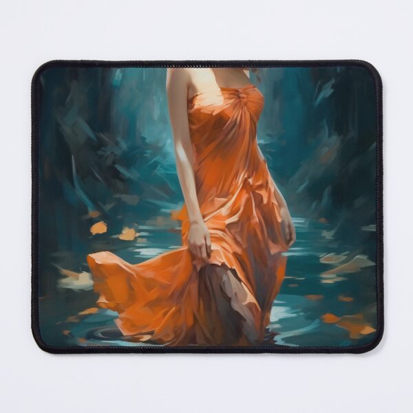 Item preview, Serene Drift: A Dance with the Tides in Autumnal Grace designed and sold by oanaunciuleanu.
