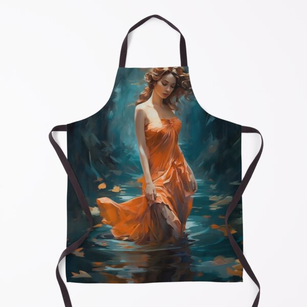 Item preview, Serene Drift: A Dance with the Tides in Autumnal Grace designed and sold by oanaunciuleanu.