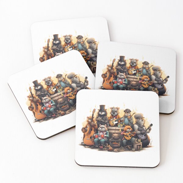 Item preview, Animals with guitars designed and sold by Krasnovaovaova.